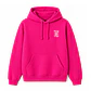 Polerón Hoddie Regular Fucsia Blanco - Pretty girls love Jesus - Miniatura 2
