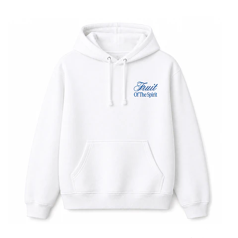 Polerón Hoddie Regular Blanco - Fruit of the spirit
