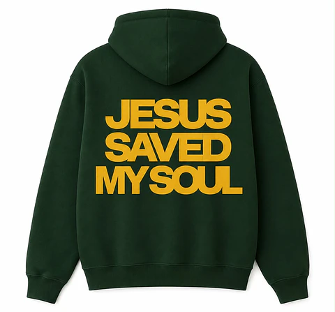 Polerón Hoddie Regular - Jesus saved my soul