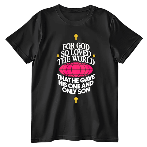 Polera For God so Loved