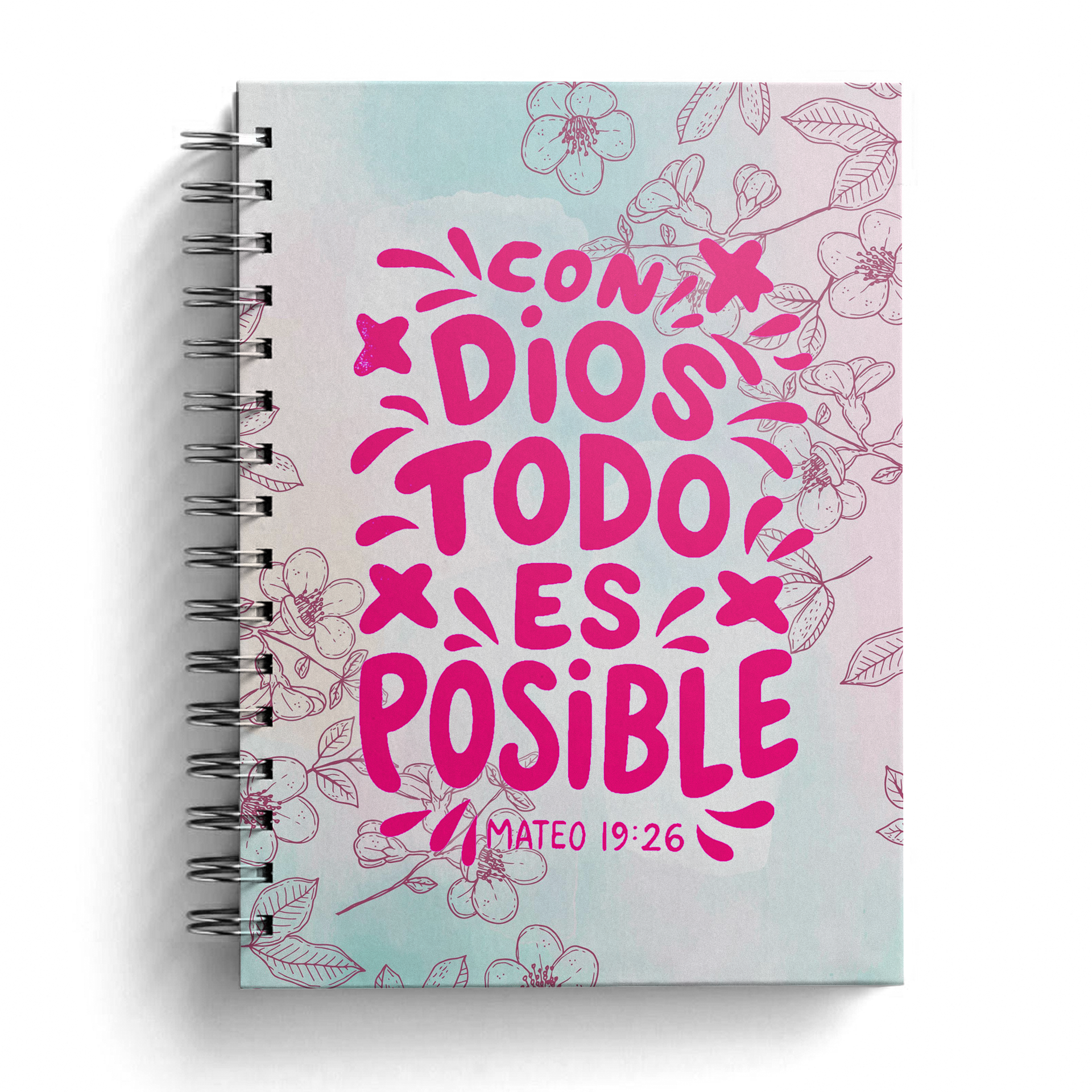 Cuaderno Con Dios todo es Posible
