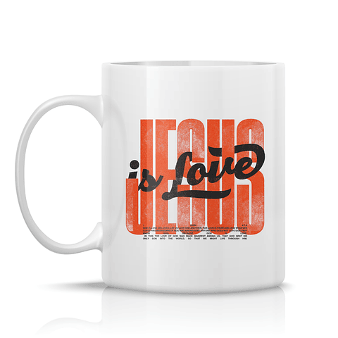 Tazón Jesus is Love
