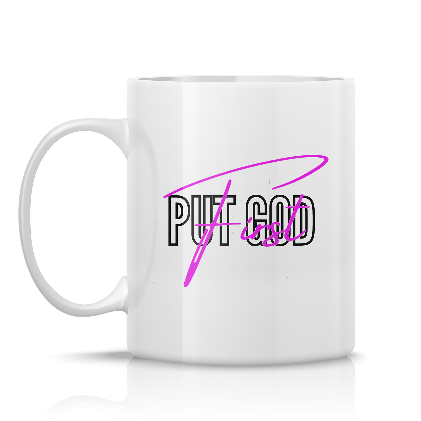 Tazón Put god first 1