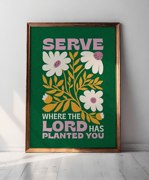 Cuadro decorativo Planted