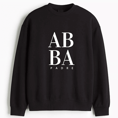 Polerón sin gorro Abba