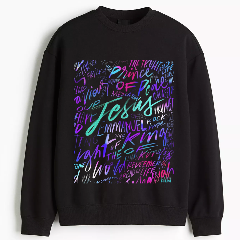 Polerón sin gorro Jesus Name 1