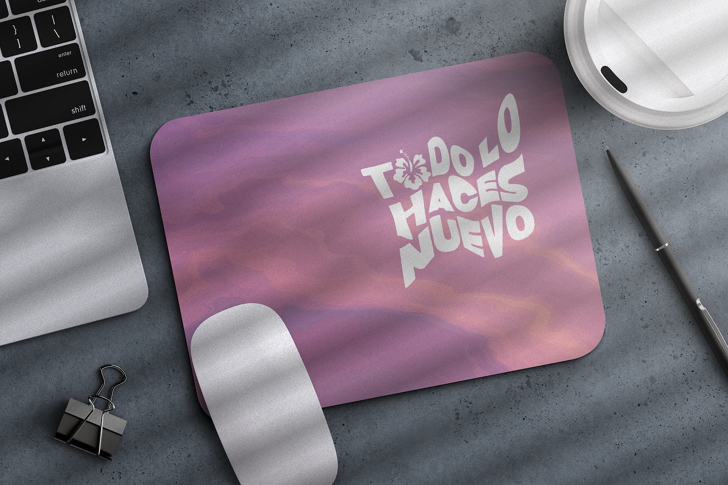 Mouse pad Todo lo haces nuevo 1