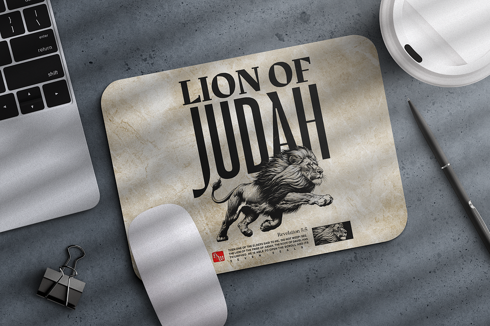 Mouse pad Lion of Judah 1