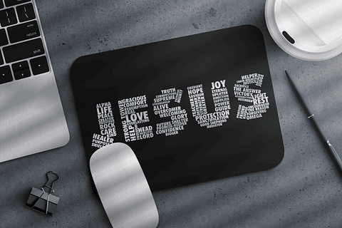 Mouse pad Jesus