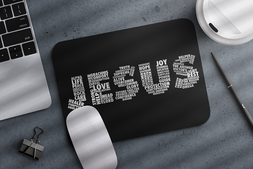 Mouse pad Jesus 1