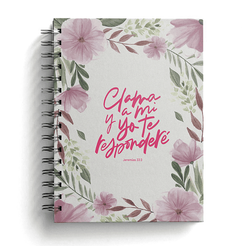 Cuaderno Clama a mí