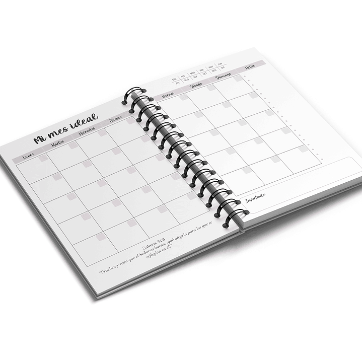 Agenda Esfuérzate y sé valiente 4