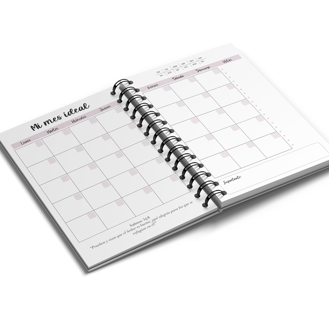 Agenda Él es fiel 4