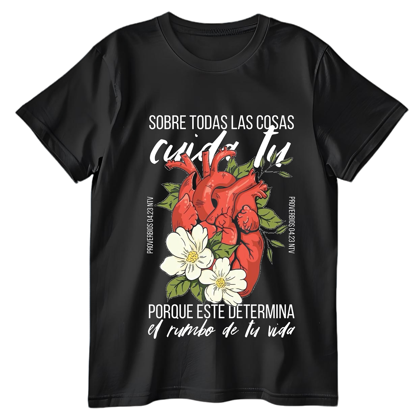 Polera Guarda tu corazón  1