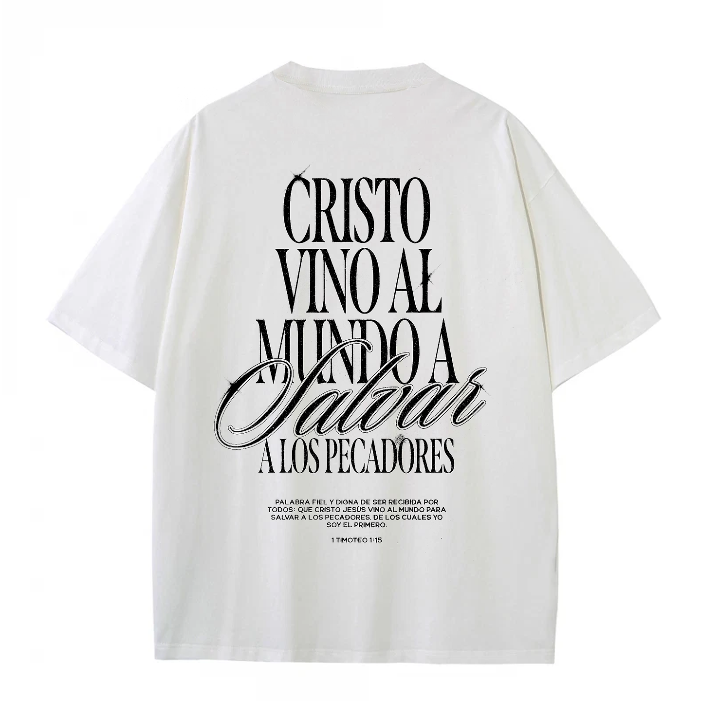Polera Oversize 1 Timoteo 1:15 1