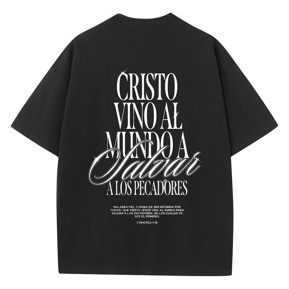 Polera Oversize 1 Timoteo 1:15 4
