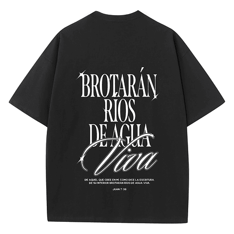 Polera Oversize Juan 7:38