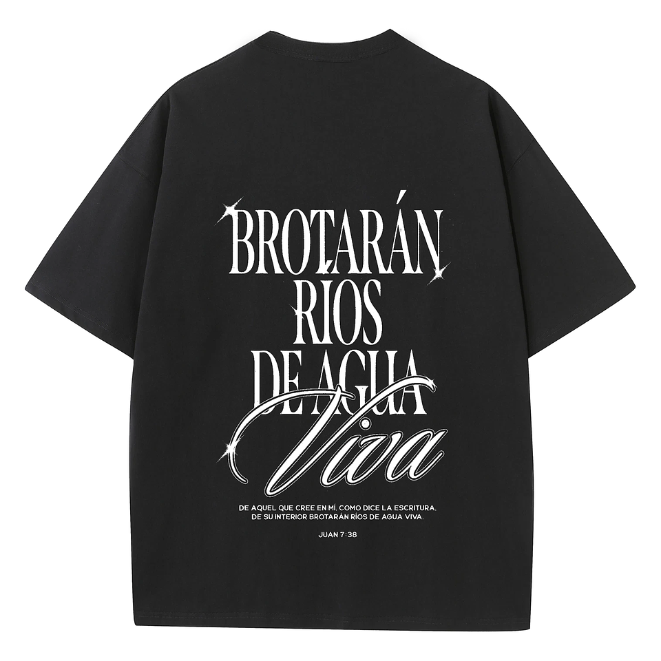 Polera Oversize Juan 7:38 1