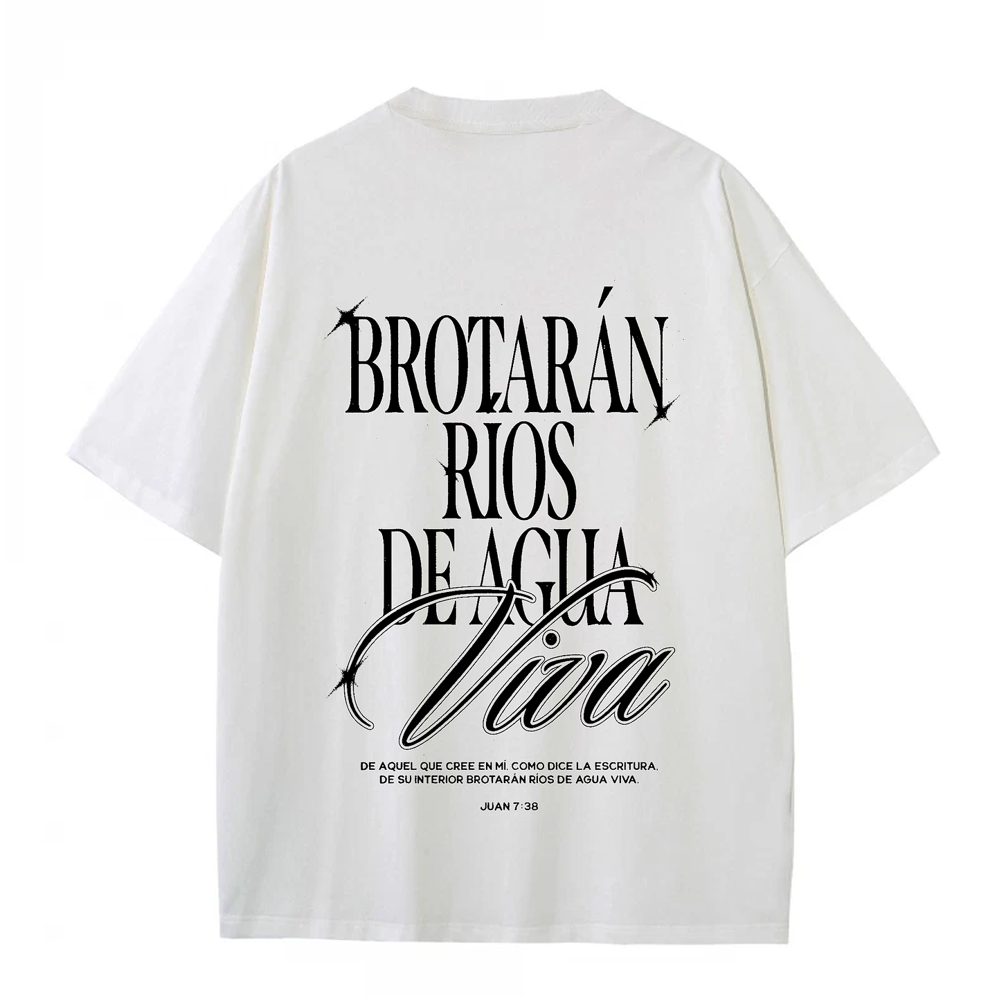Polera Oversize Juan 7:38 3