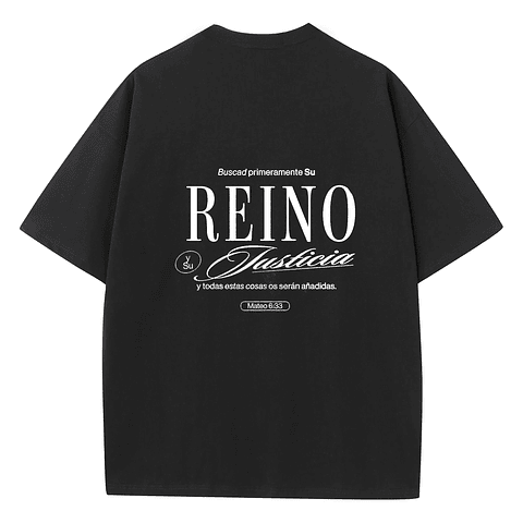 Polera Oversize Mateo 6:33