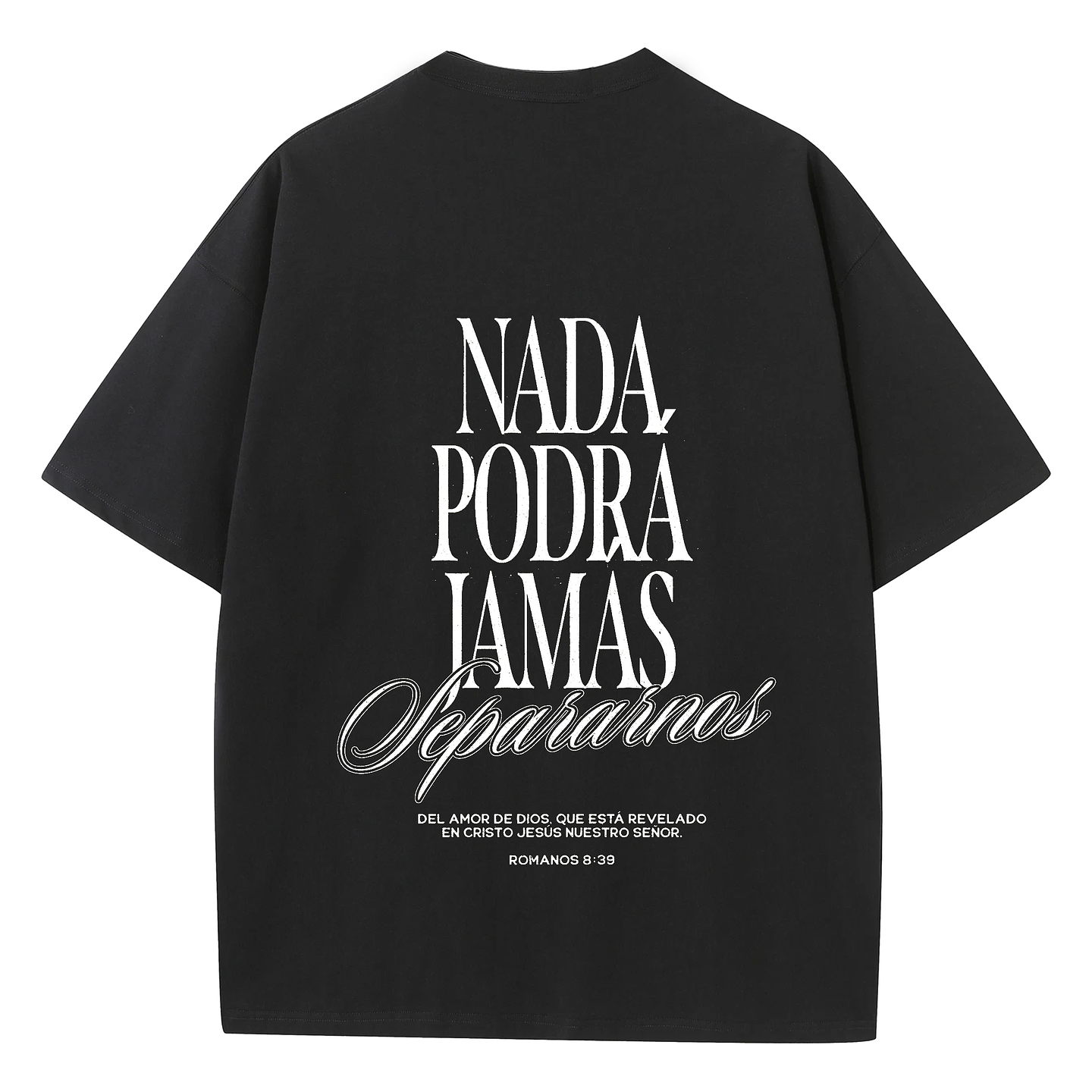 Polera Oversize Romanos 8:39 4