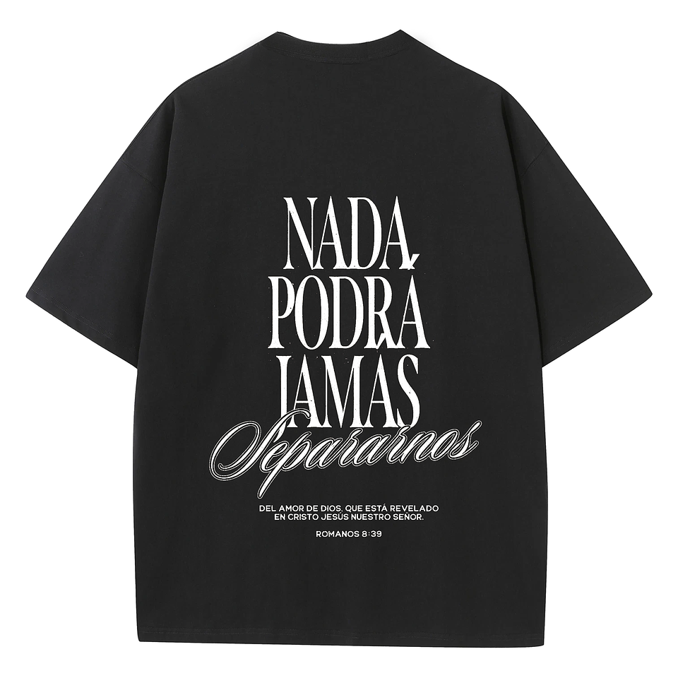 Polera Oversize Romanos 8:39 4
