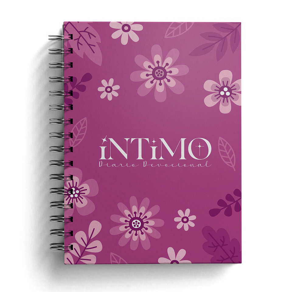 Íntimo Diario Devocional Flores Rosas 1