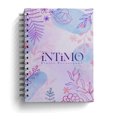 Íntimo Diario Devocional Flores Moradas