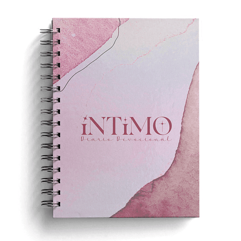 Íntimo Diario Devocional Marmol Rosa