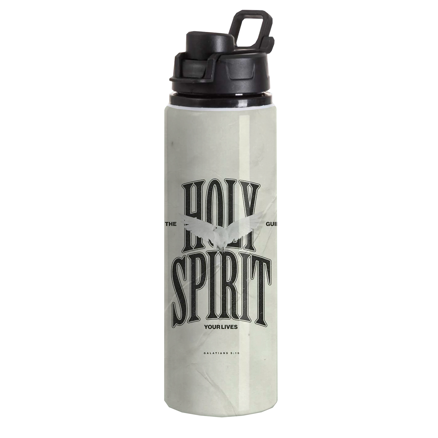 Botella Aluminio Tapa Click Holy Spirit 2 1
