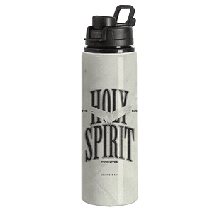 Botella Aluminio Tapa Click Holy Spirit 2