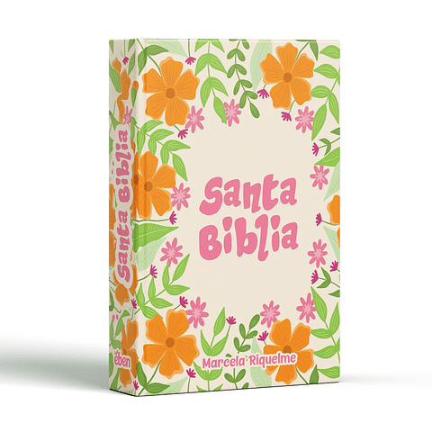 Biblia Flores Naranjas