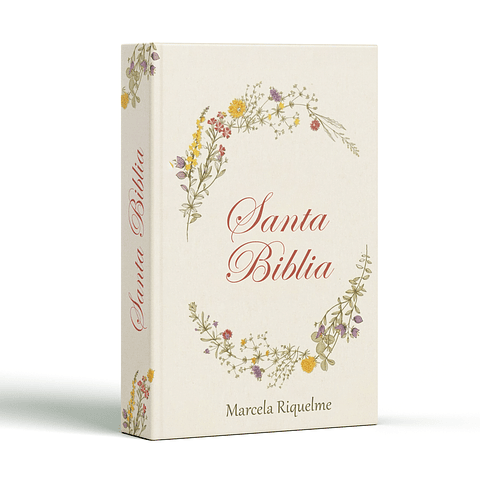 Biblia Flores Vintage 
