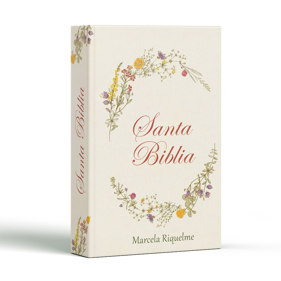 Biblia Flores Vintage  1