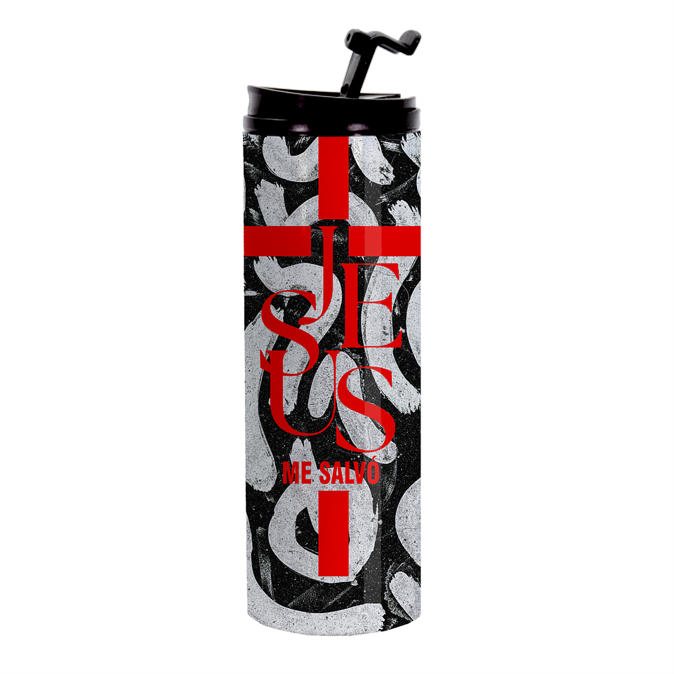 Botella Térmica Jesús me salvó 1