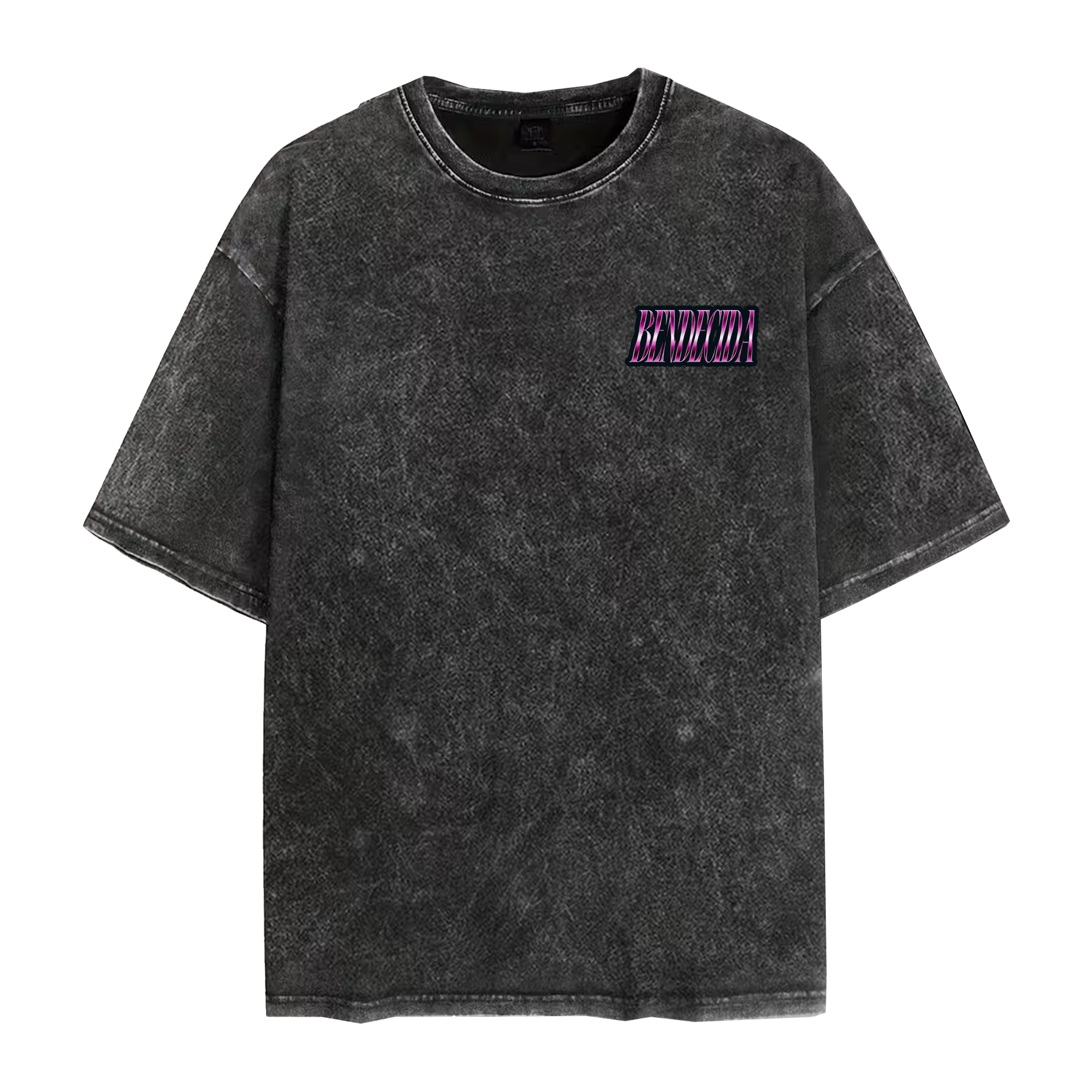 Polera Acid Wash Bendecida 2