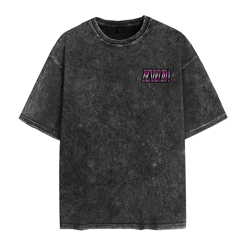 Polera Acid Wash Bendecida