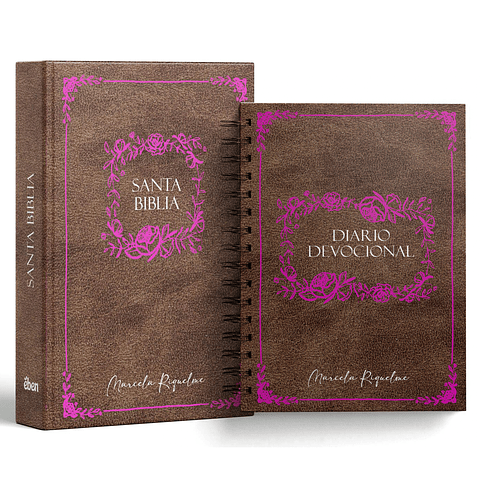 Tiempo con Dios – Efecto Cuero Fucsia