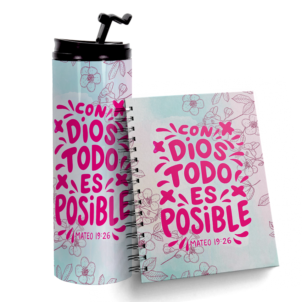 Box Inspiración Diaria - Con Dios todo es Posible 1