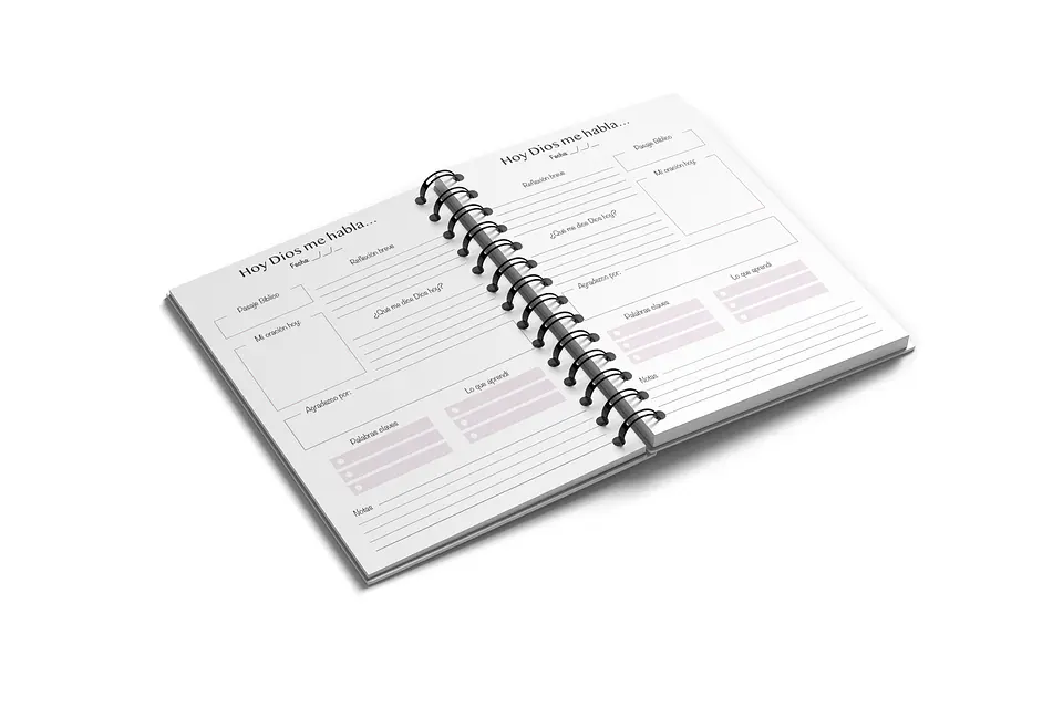 Íntimo Diario Devocional - Diseño Personalizado 2