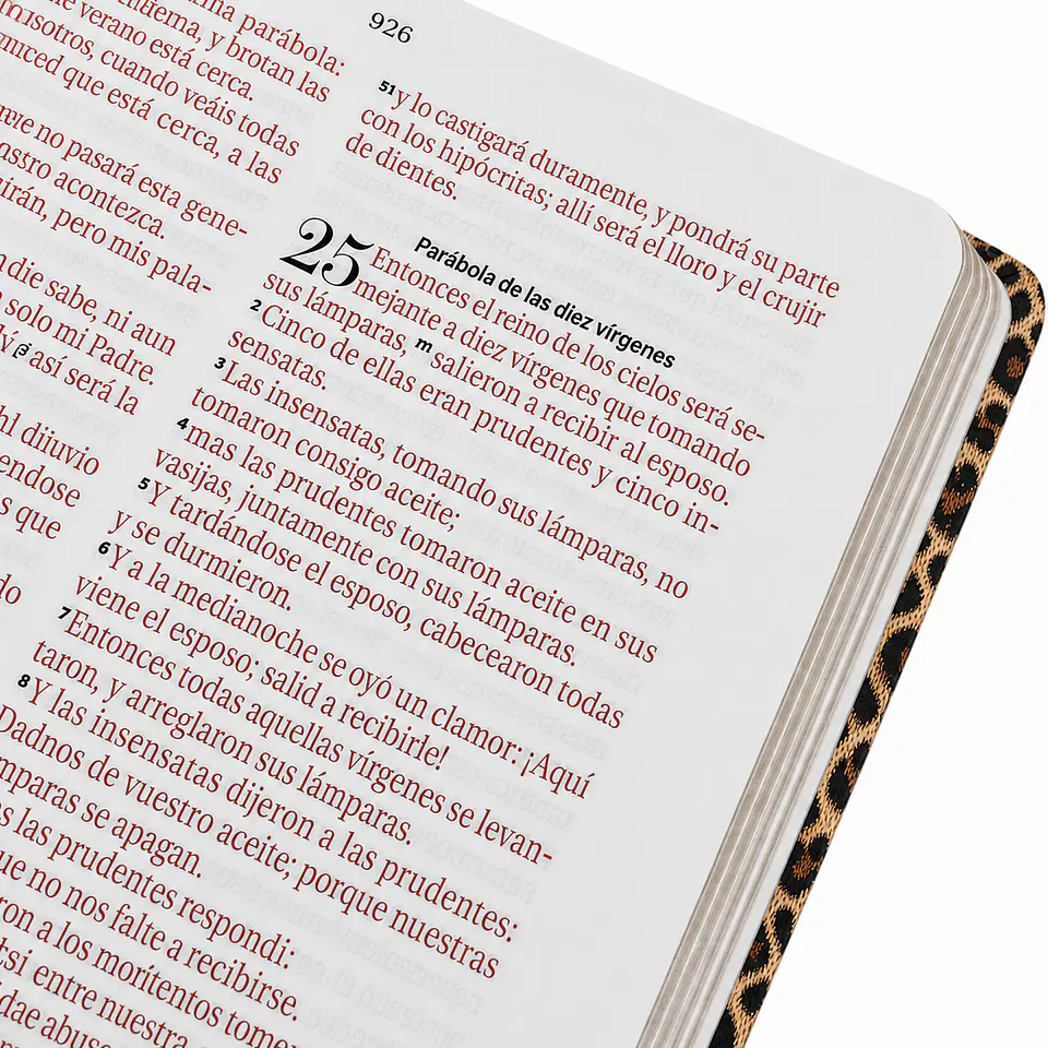 Biblia Reina Valera 1960 Letra Grande - Animal Print 2