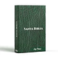 Biblia Efecto Cuero Verde - Miniatura 1