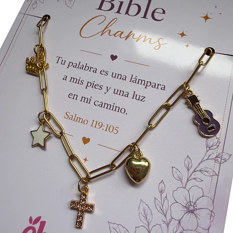 Bible Charms Gold N3