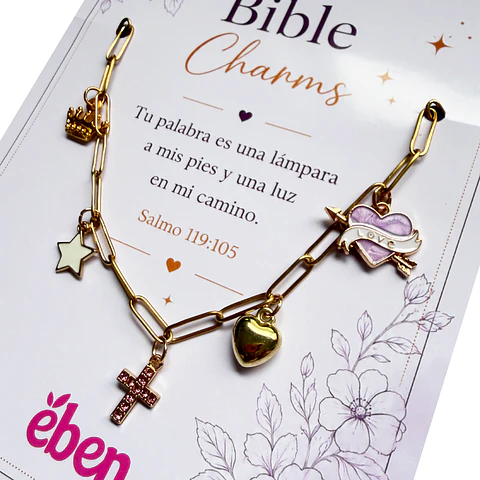 Bible Charms Gold N8