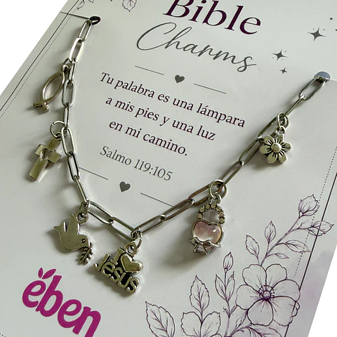 Bible Charms Silver N3