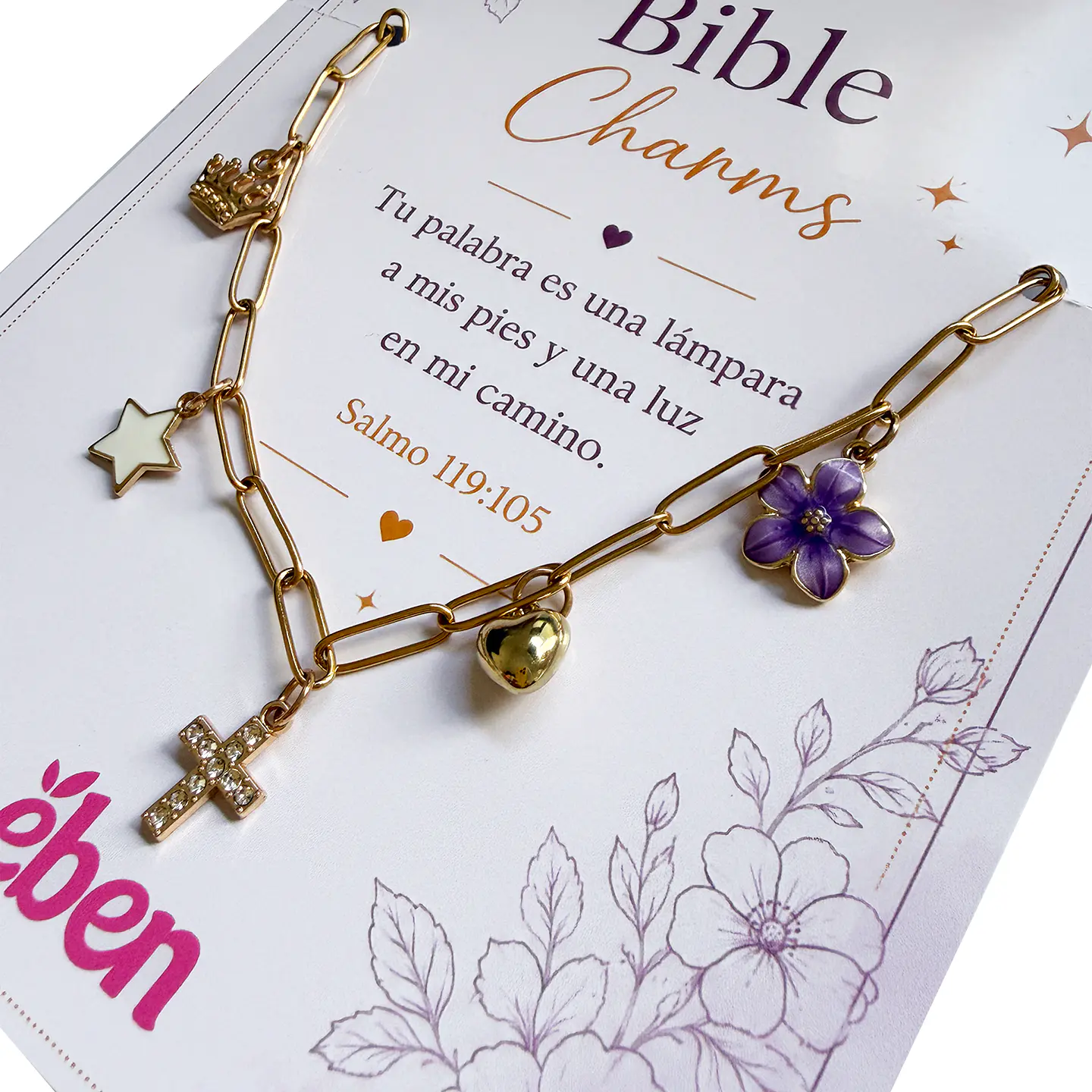 Bible Charms Gold N12 2