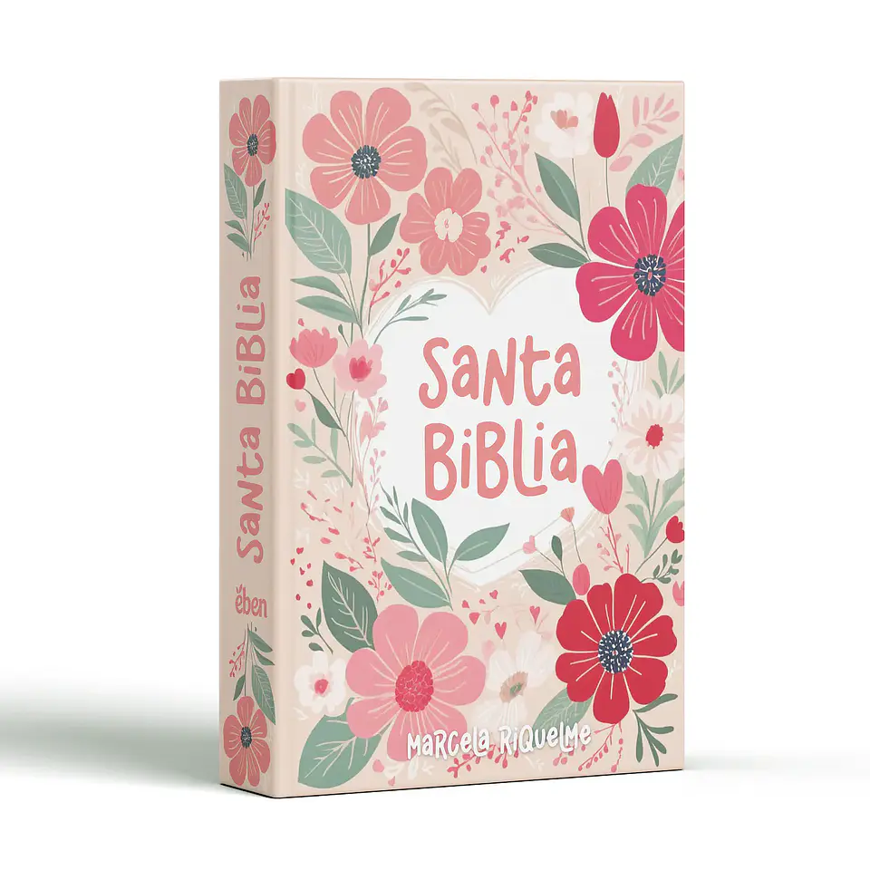 Biblia Reina Valera 1960 con Palabras de Jesús en Rojo - Diseño a elección 3