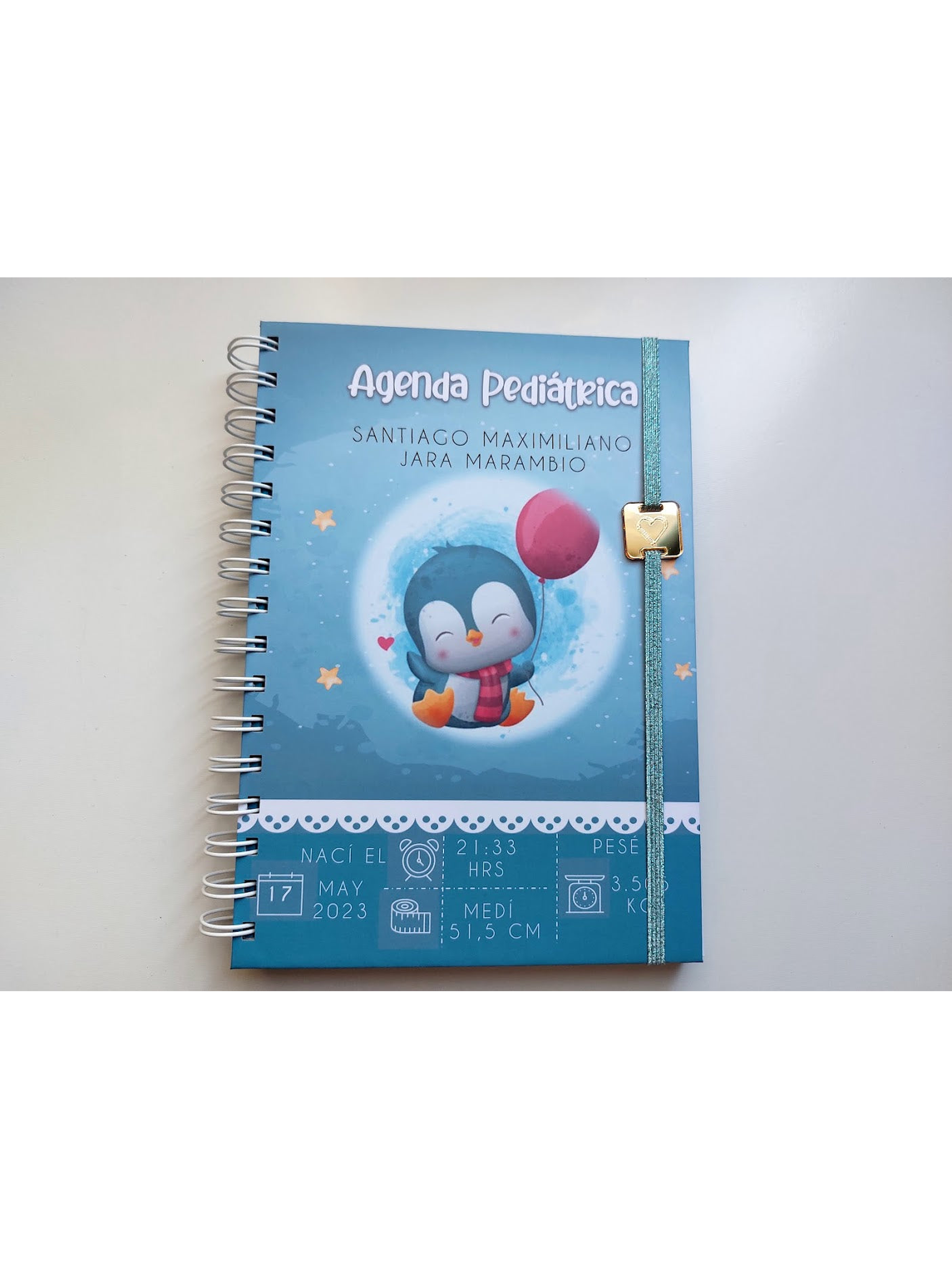 Agenda Pediátrica Pingüino 1