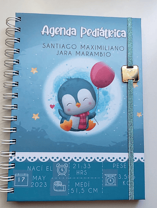 Agenda Pediátrica Pingüino