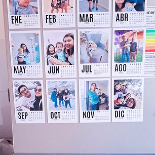 Calendario magnético